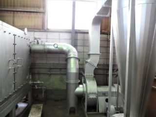 誘引ファン・除塵サイクロン